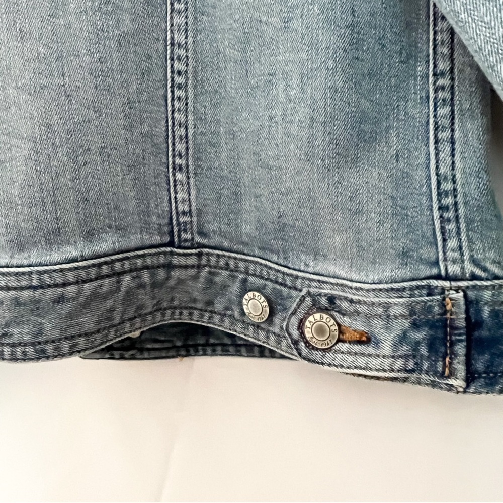Talbots Classic Jean Jacket M - Picture 6 of 12